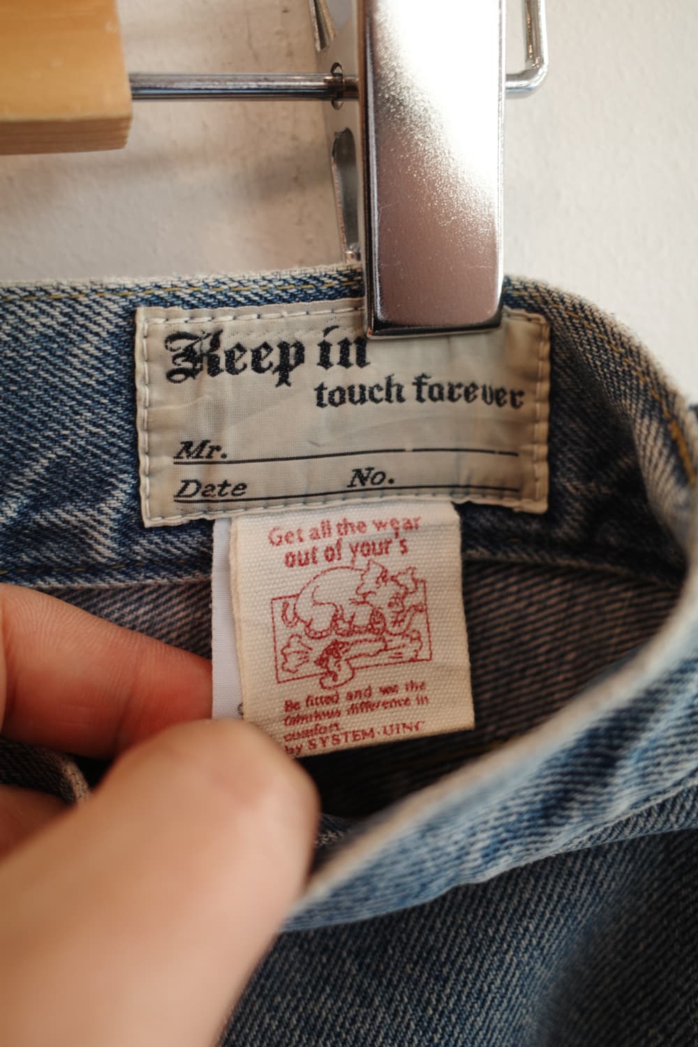 BARTACK 셀비지 데님팬츠 (30인치) 상품이미지3