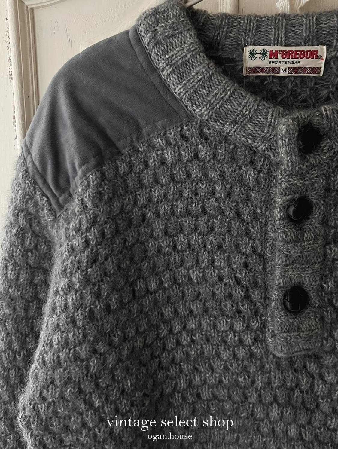 vintage elbow patch knit[Mcgregor] 상품이미지2