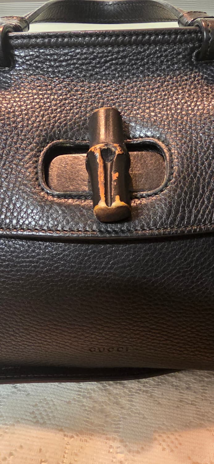 정품))구찌뱀부탑핸들 스몰 상품이미지4