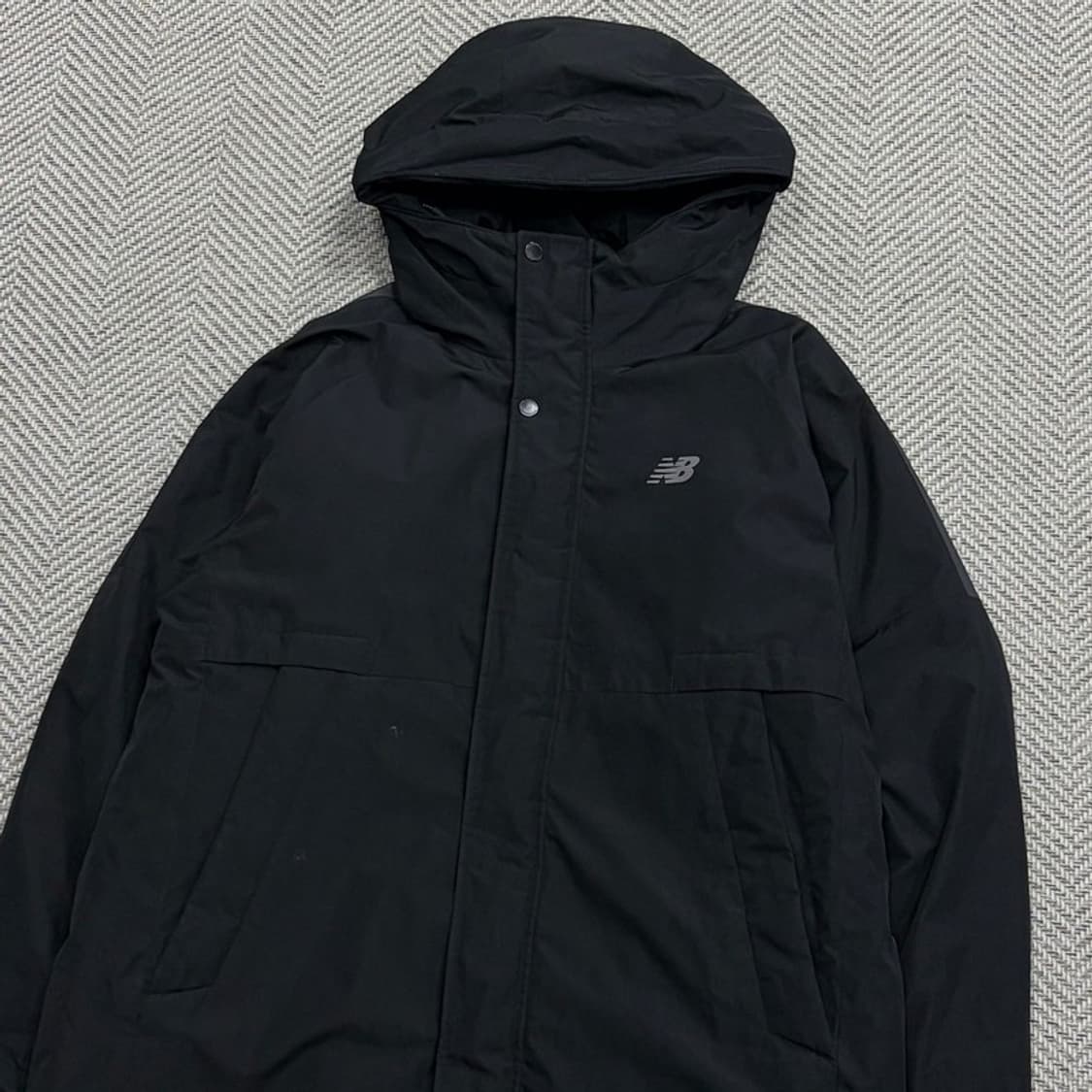 뉴발란스 로고 베이직 롱패딩 v1750  상품이미지3