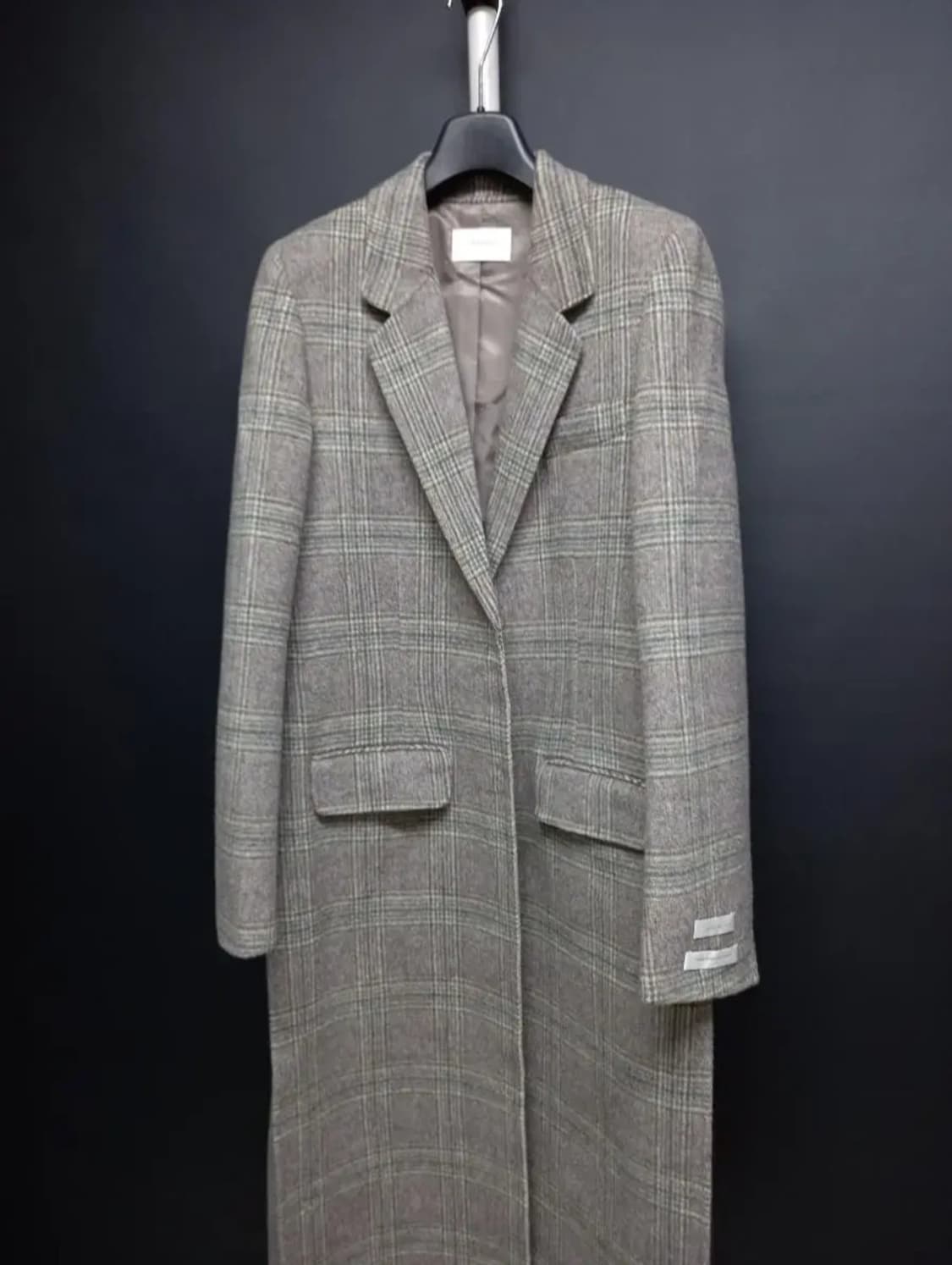 새 3ROOM 핸드메이드 맥시 롱코트 66 상품이미지3