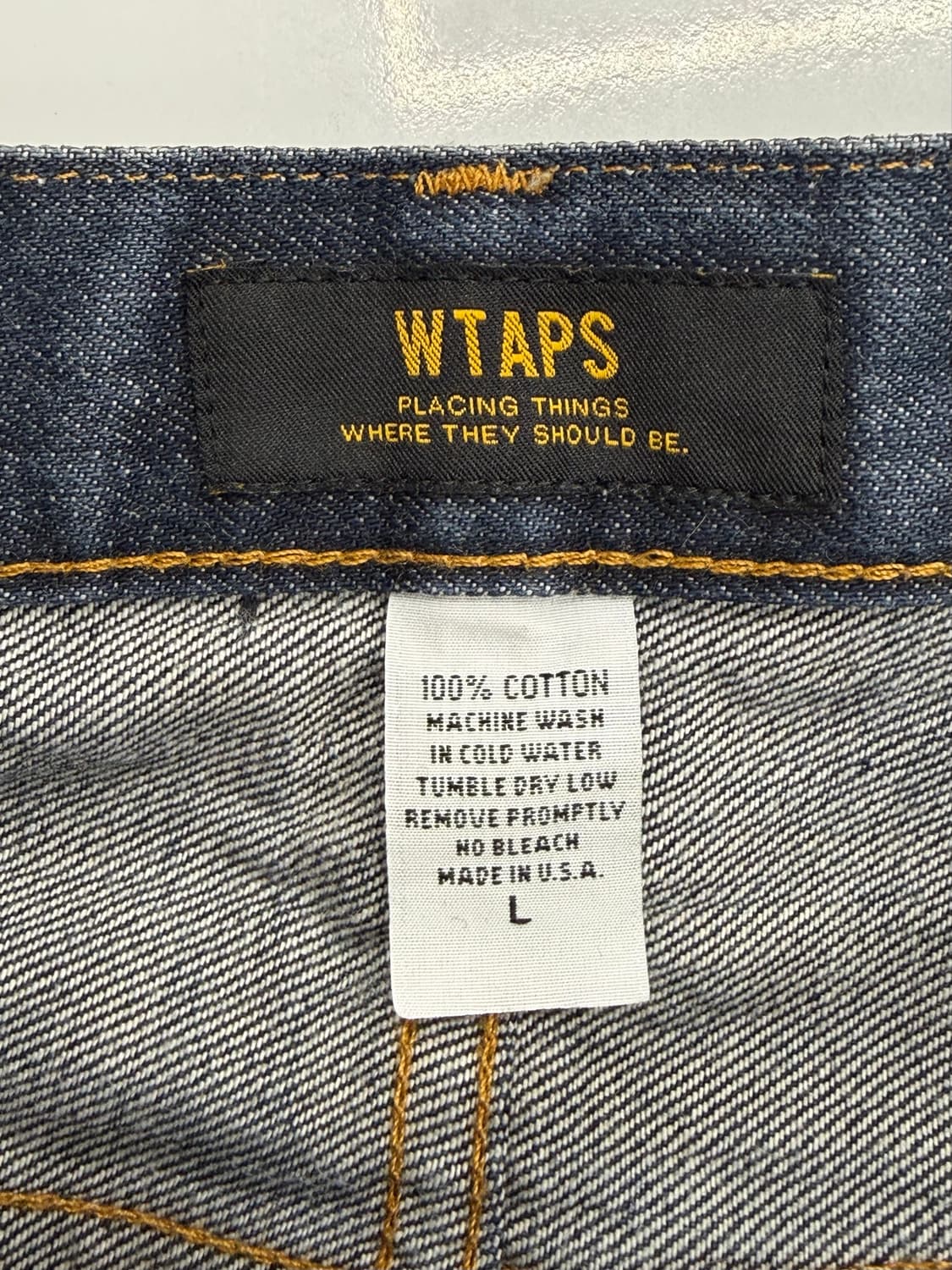 Wtaps 더블탭스 셀비지 데님 팬츠 상품이미지8