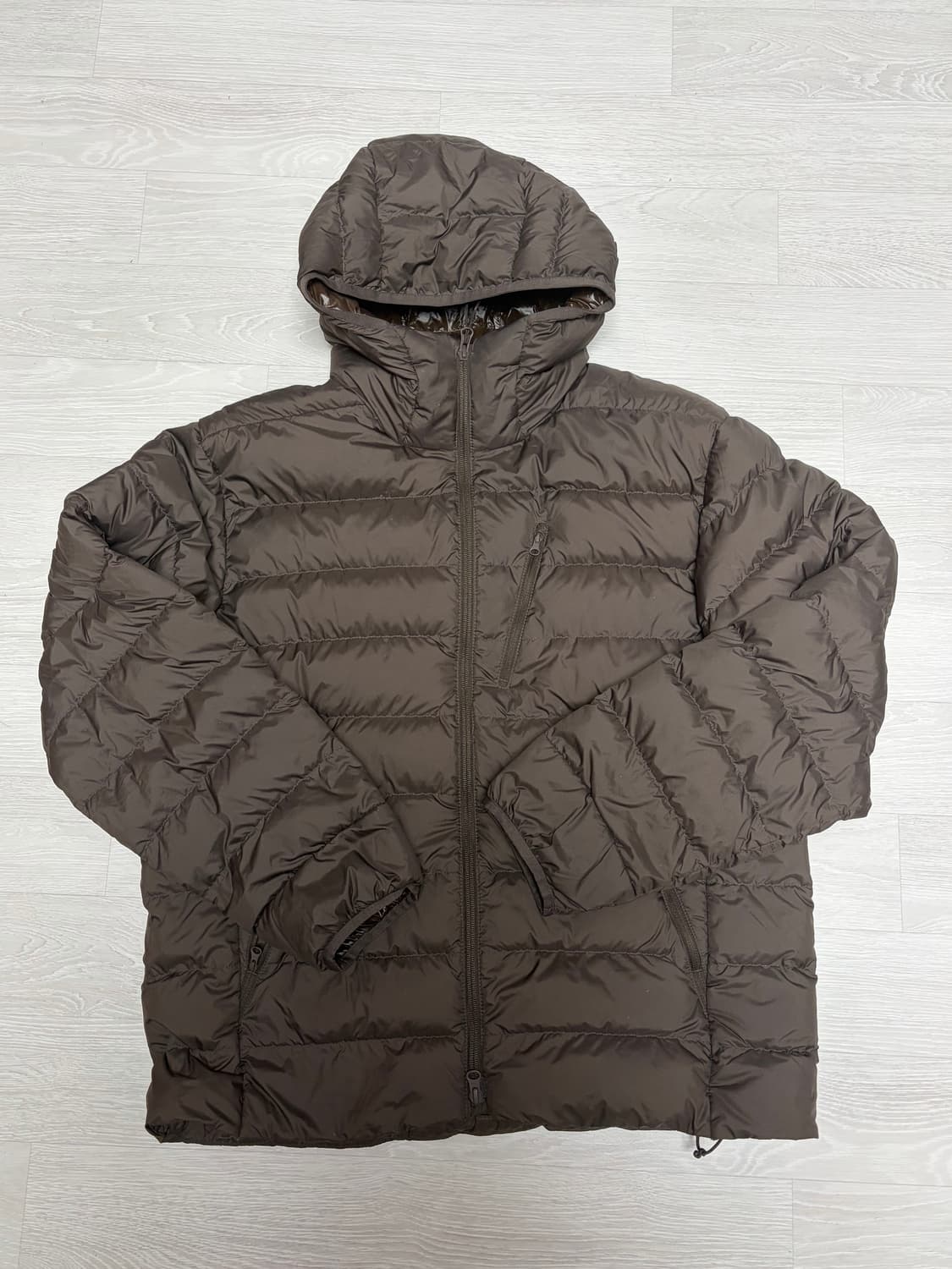 무탠다드 경량패딩 브라운 XL 105 상품이미지1