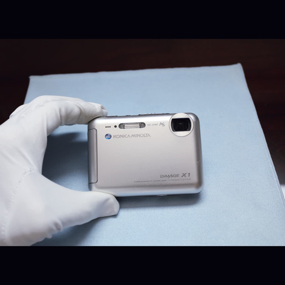 레어 <준민트급> 미놀타 디미지 x1 실버 충전독 빈티지 디카 상품이미지10