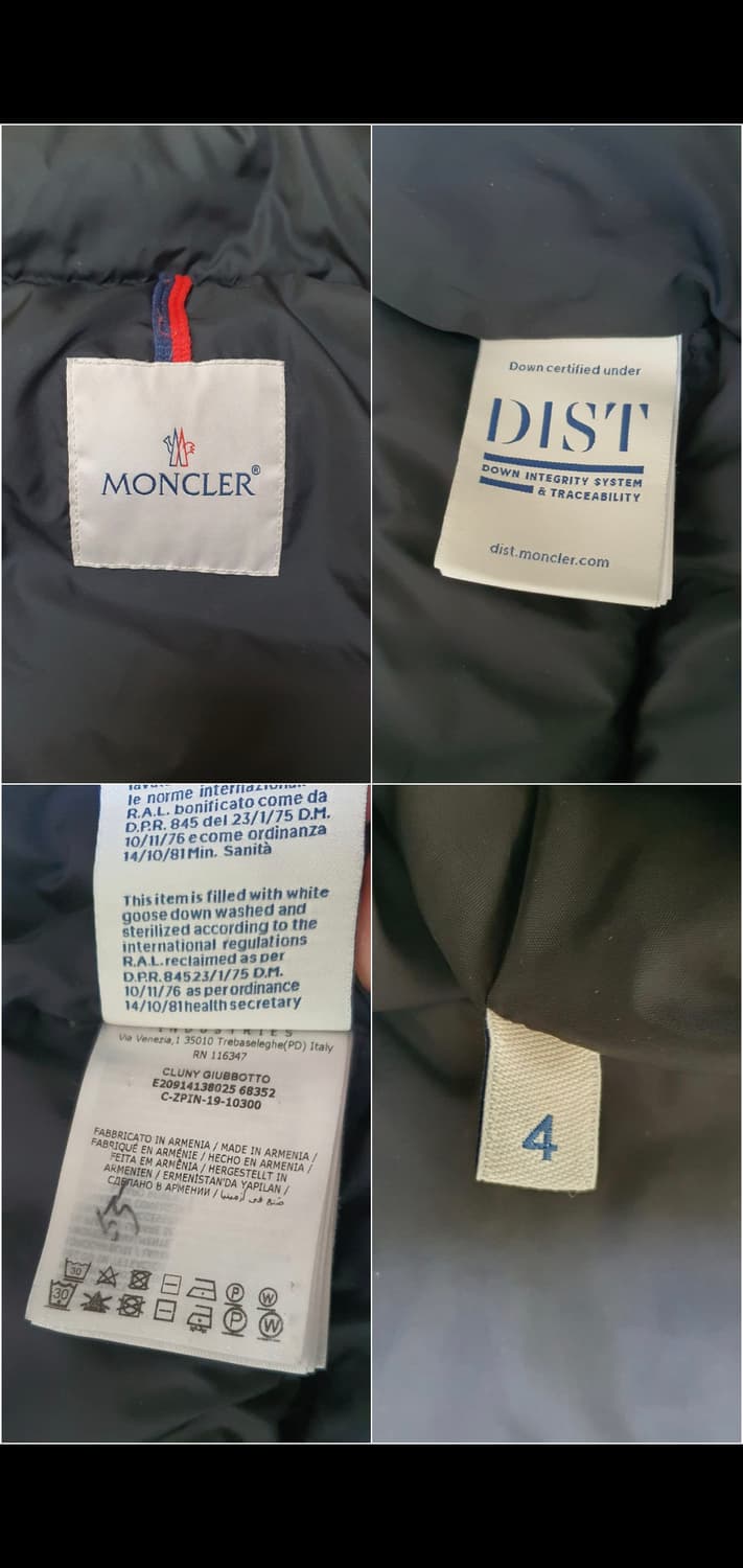 몽클레어 클루니 4사이즈 리얼퍼 정품S급 상품이미지9