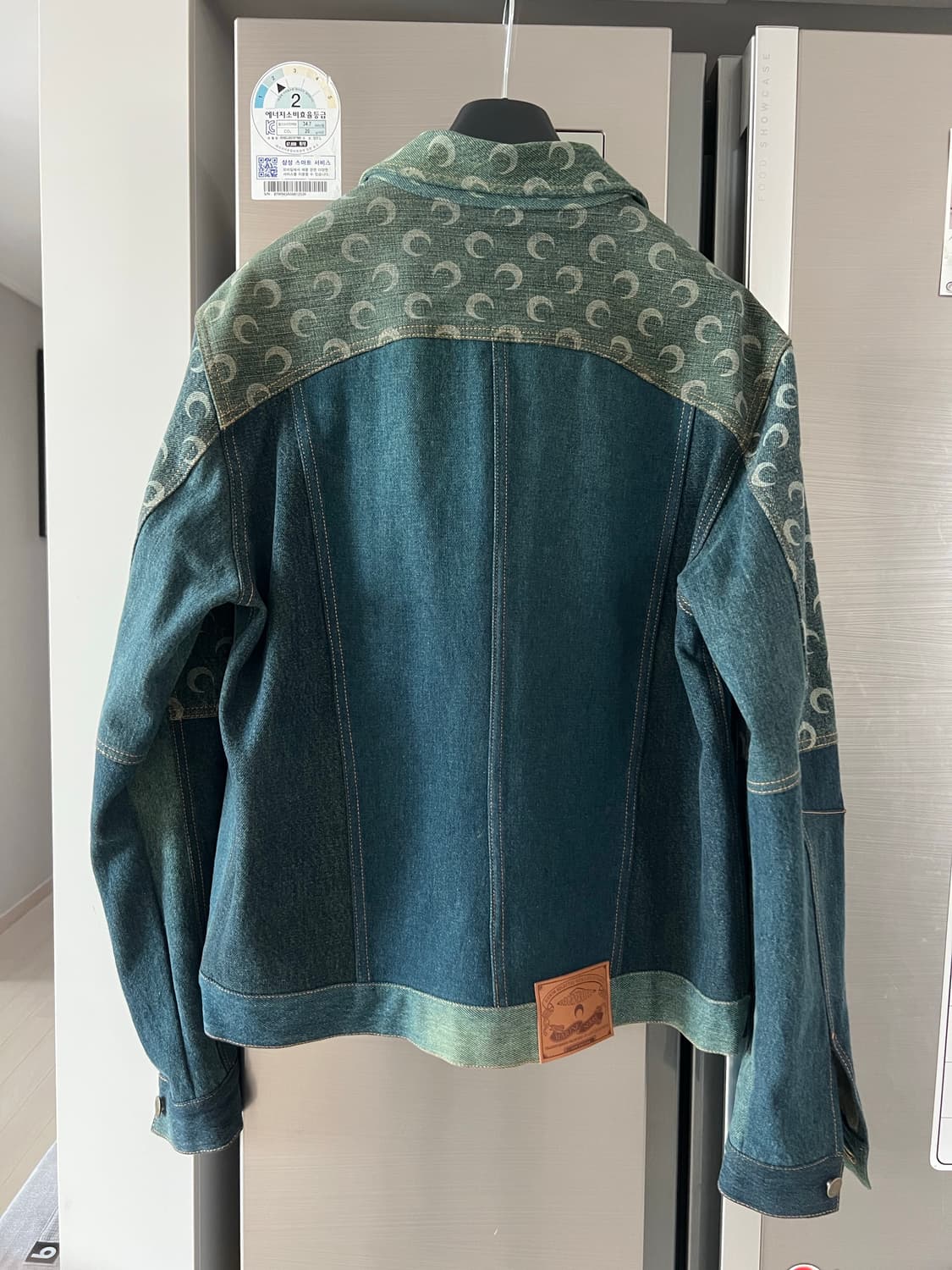 마린세르 문패턴 데님자켓 상품이미지6