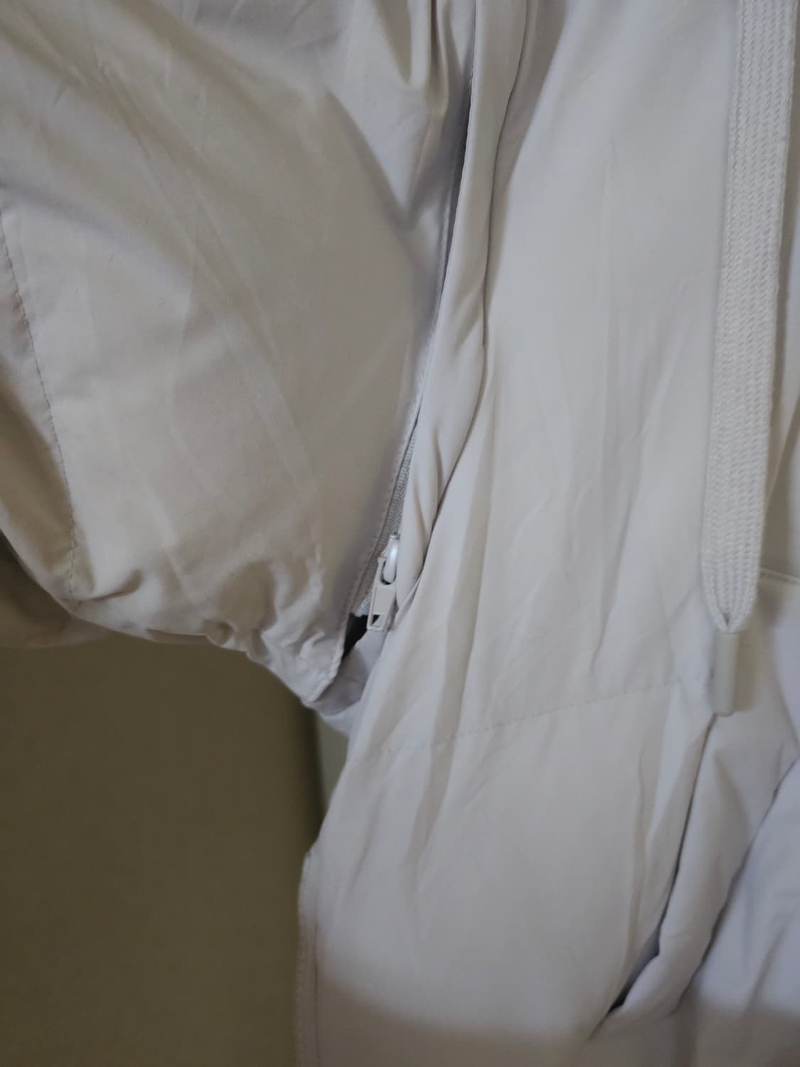 제시믹스 후드 오버핏 그레이패딩 상품이미지4