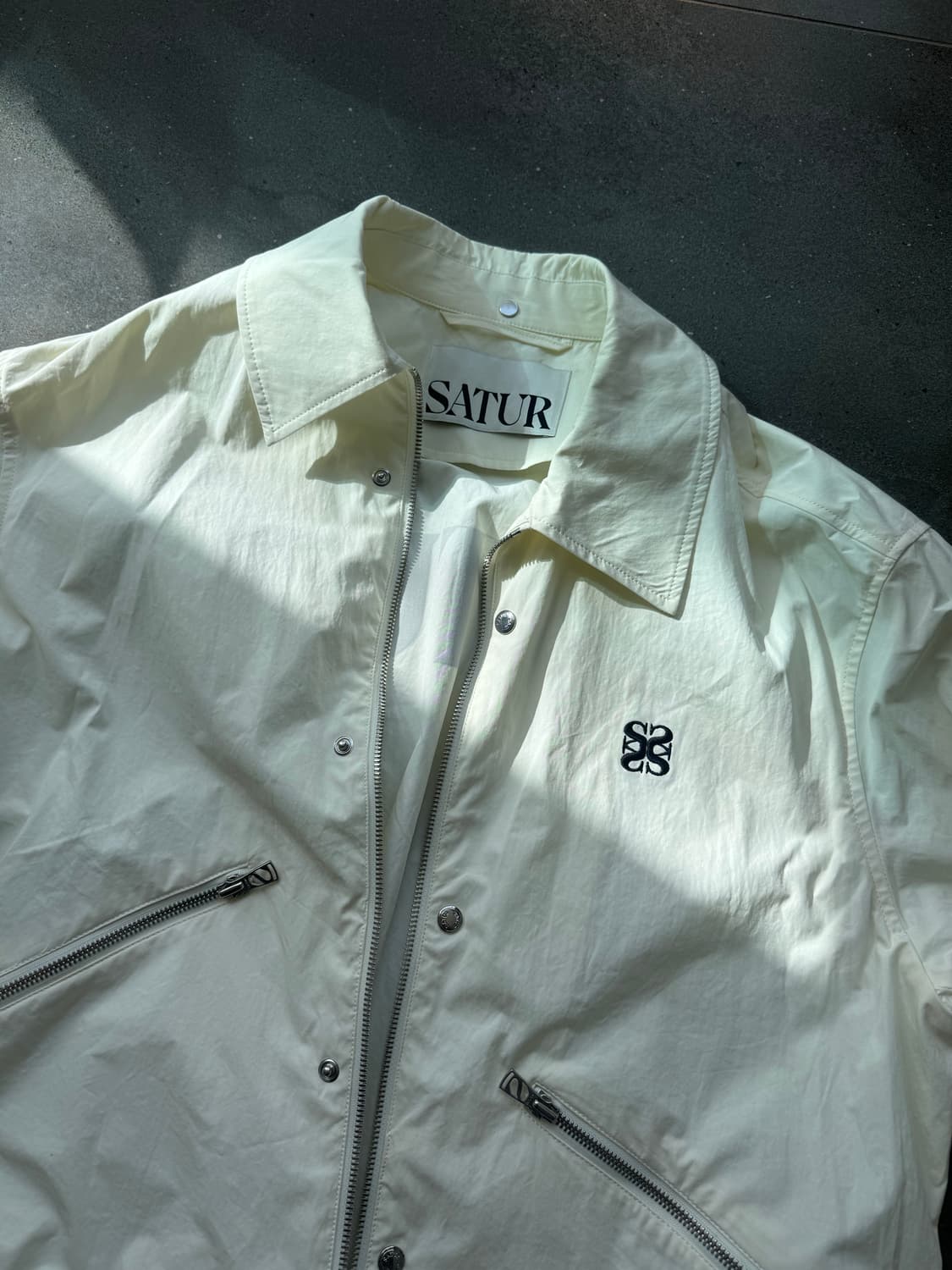 SATUR Teo Snap Coach Jacket Resort M 상품이미지2