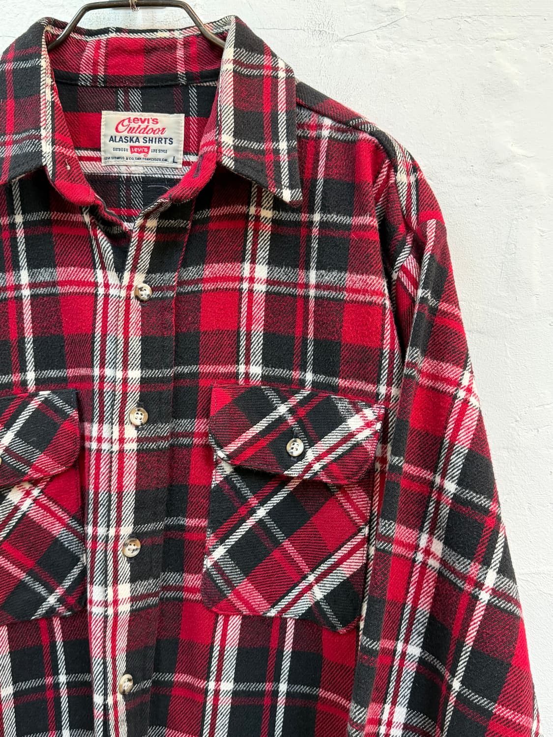 Levis USA 리바이스 알래스카 플란넬 셔츠 L 상품이미지3