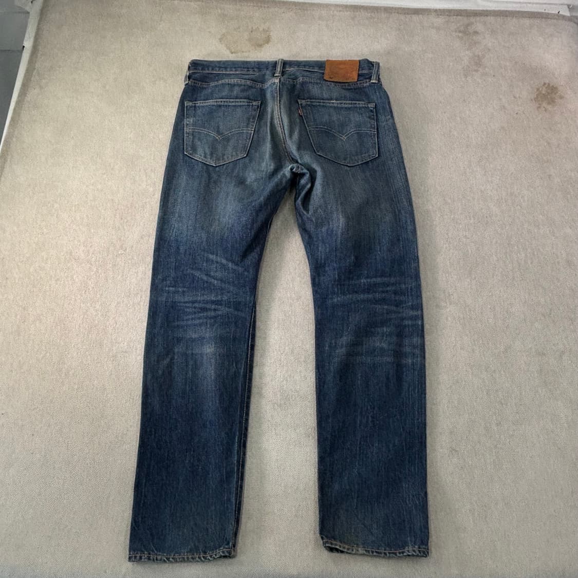 32 리바이스 522 워싱 데님 팬츠 상품이미지2