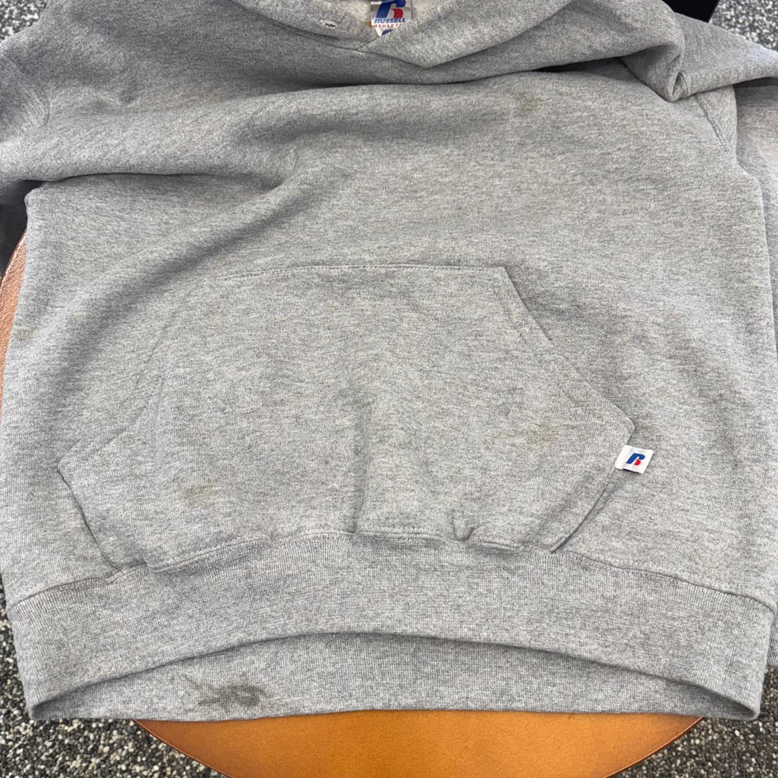 러셀 빈티지 스웻 후드티 (M) 상품이미지4