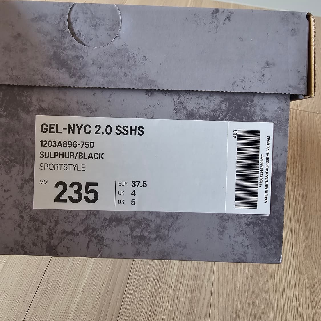 235 새제품) 아식스 X 할스튜디오 젤-NYC 2.0 SSHS 설퍼 상품이미지6