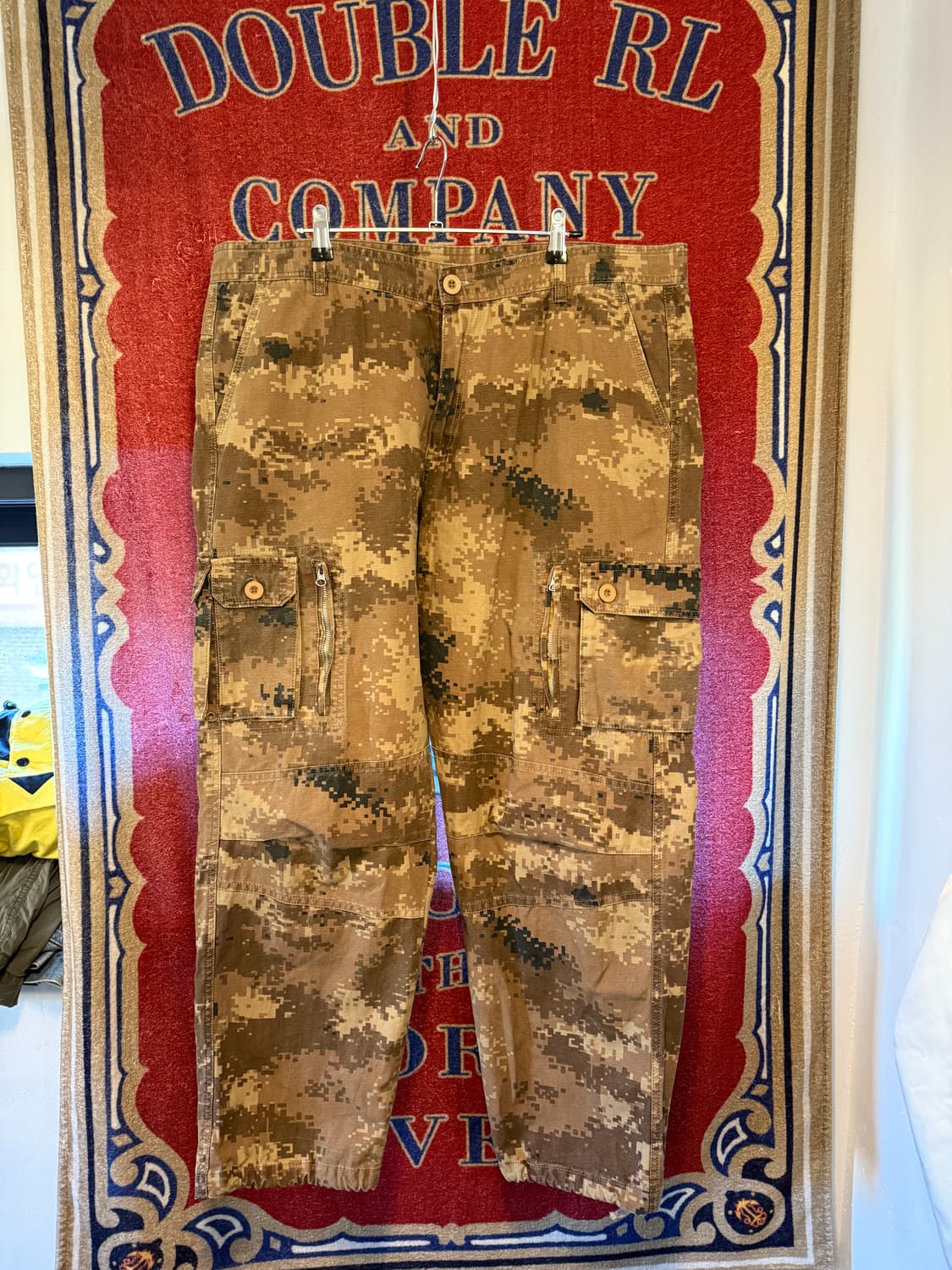 밀리터리 브라운 디지털 카모팬츠 40사이즈 상품이미지1