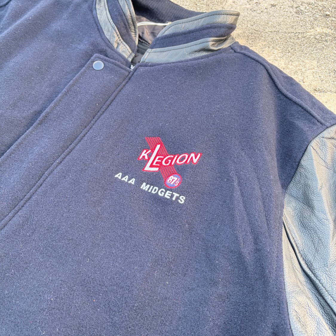 00s CANADA 빈티지 울 바시티 자켓 2XL 상품이미지5