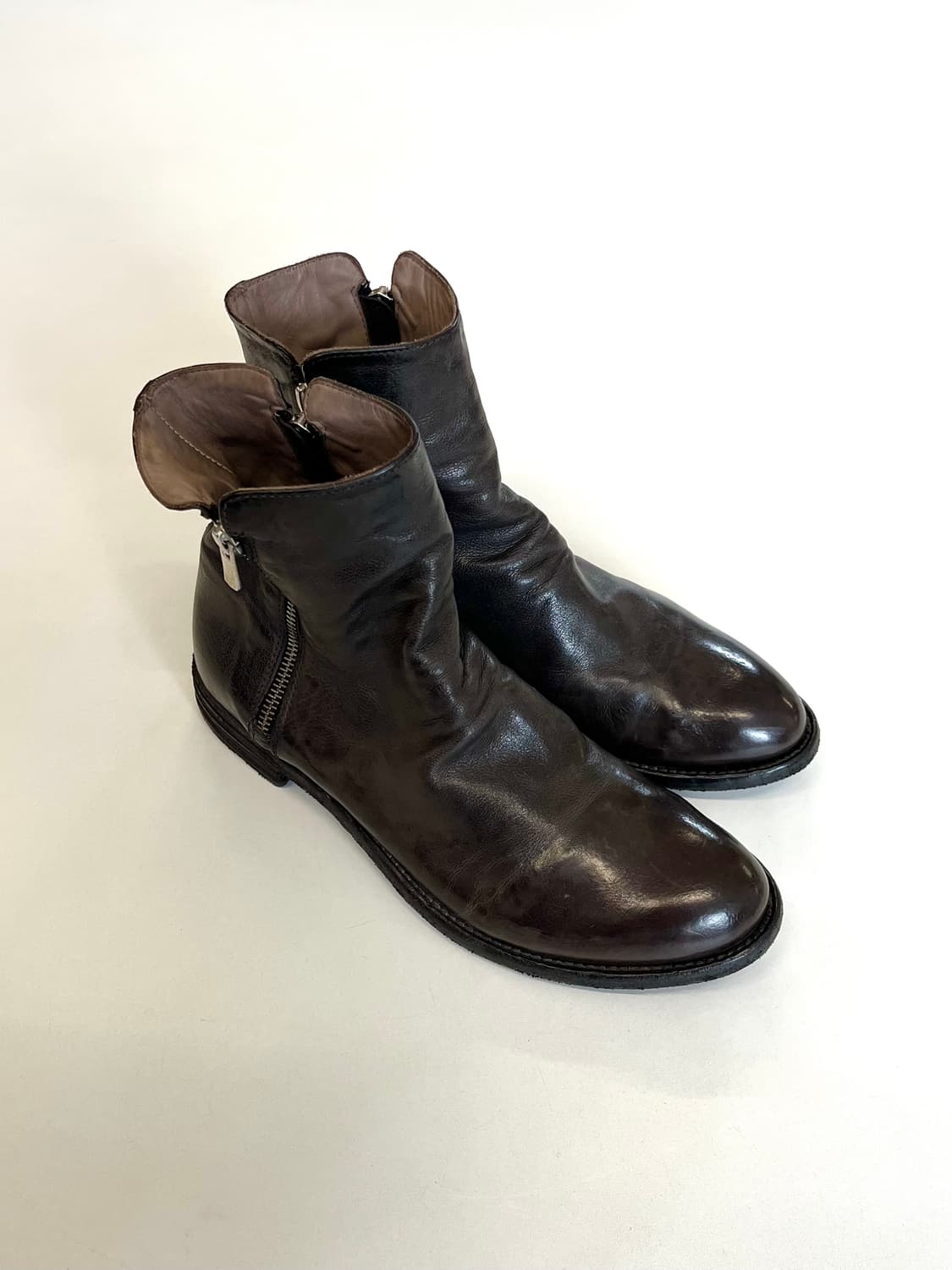 OFFICINE CREATIVE 오피치네 크레아티베 더블 지퍼 부츠 상품이미지2