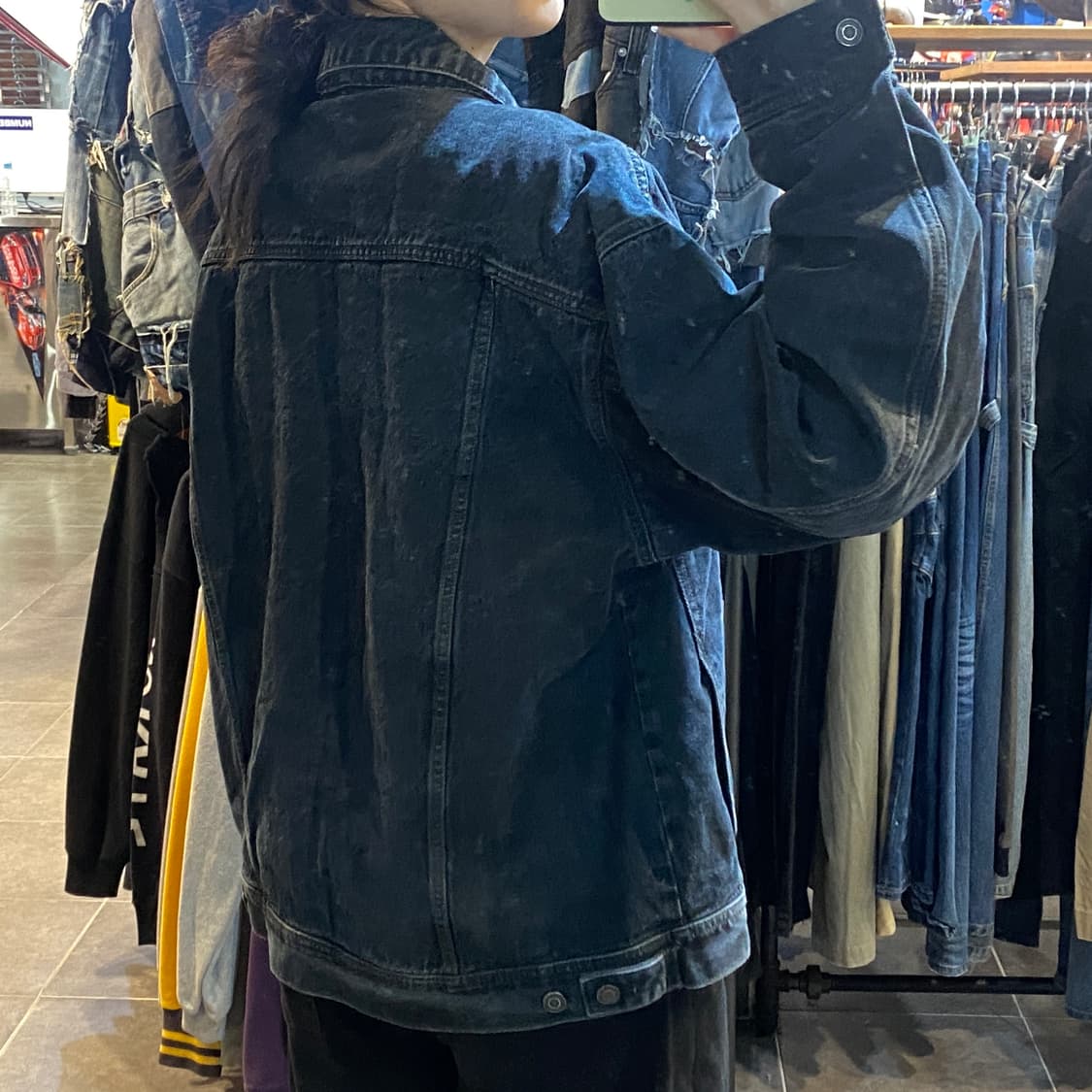 [NO.9] VTG 흑청 데님 자켓 상품이미지5