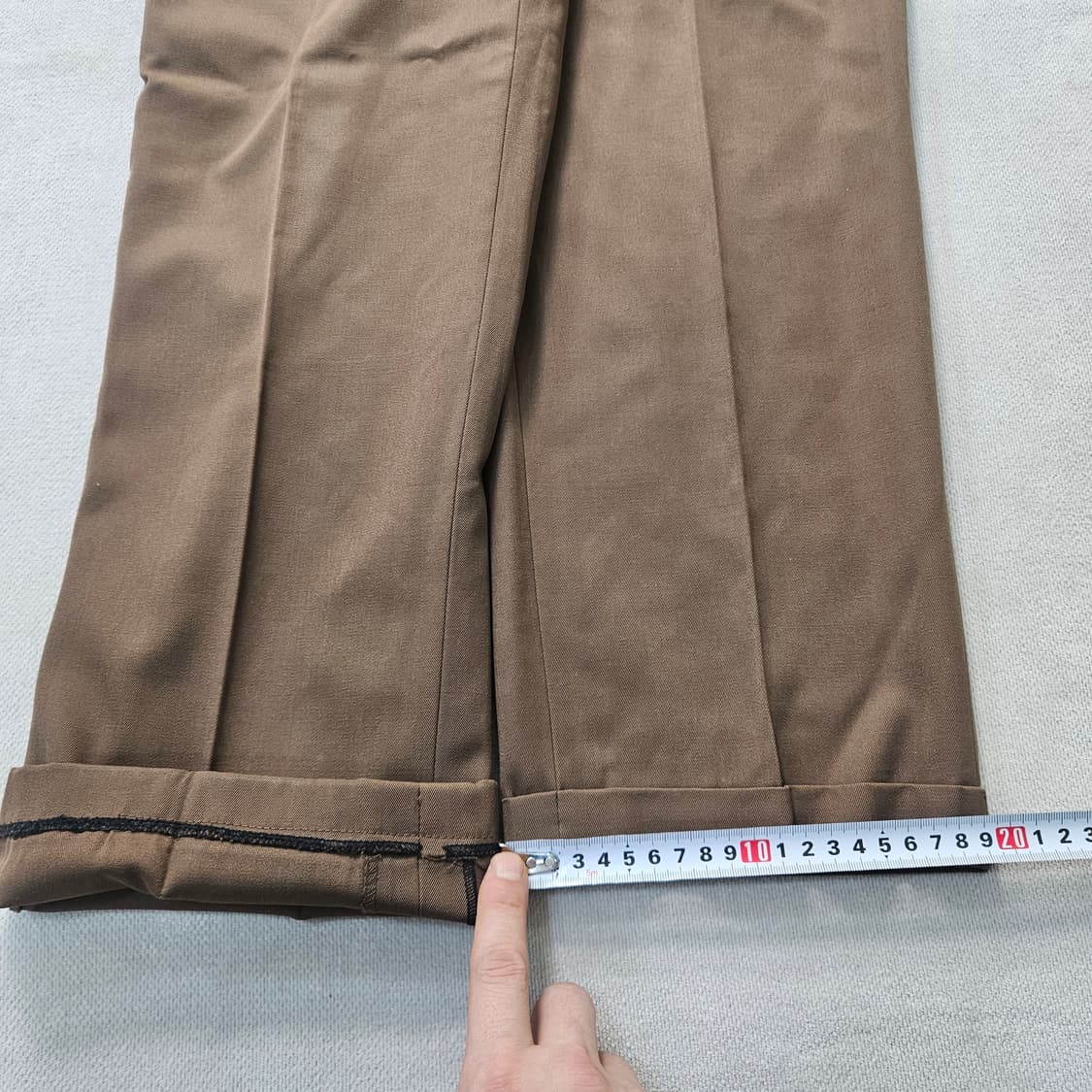 실측확인 닥스 와이드 슬랙스 팬츠 0330Y 상품이미지7