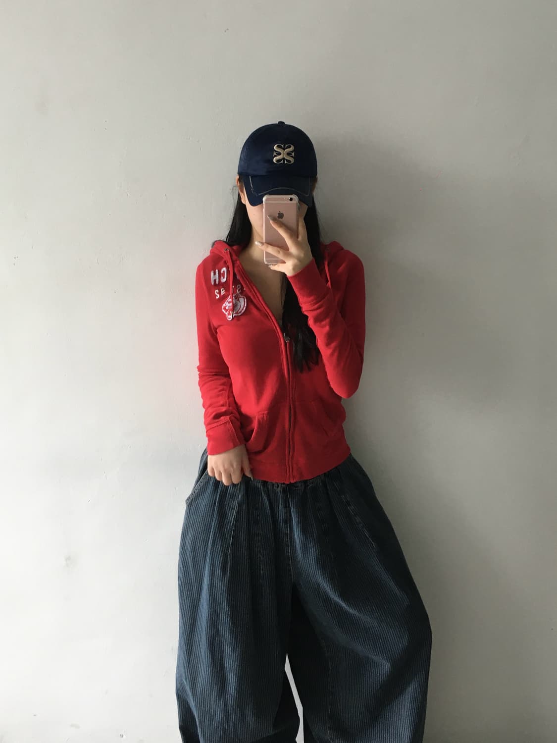 아베크롬비 자수패치 후드집업 상품이미지2