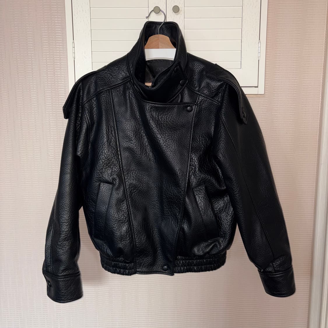 자라 레더자켓 상품이미지1