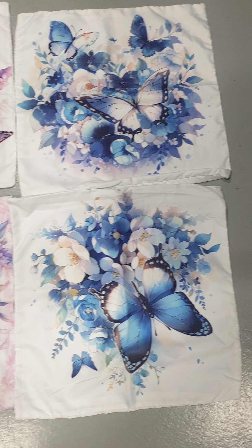 나비꽃쿠션커버 4개세트 상품이미지3