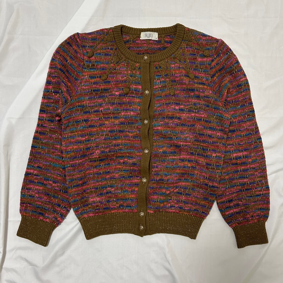 빈티지 라운드 가디건 상품이미지6