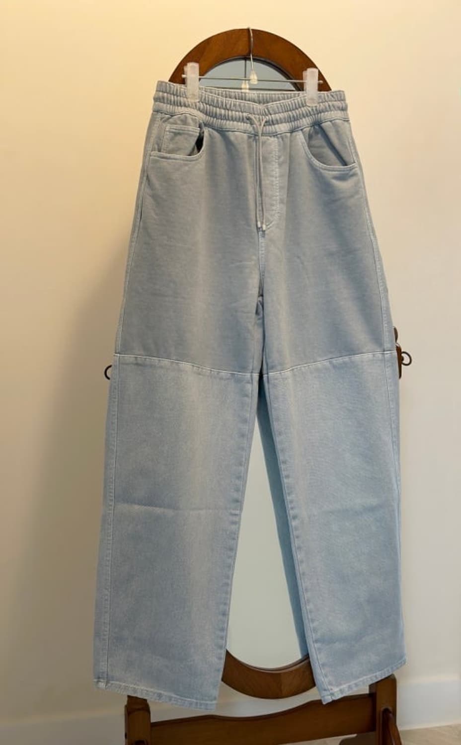 아모멘토 드로우스트링 데님팬츠 s 상품이미지3