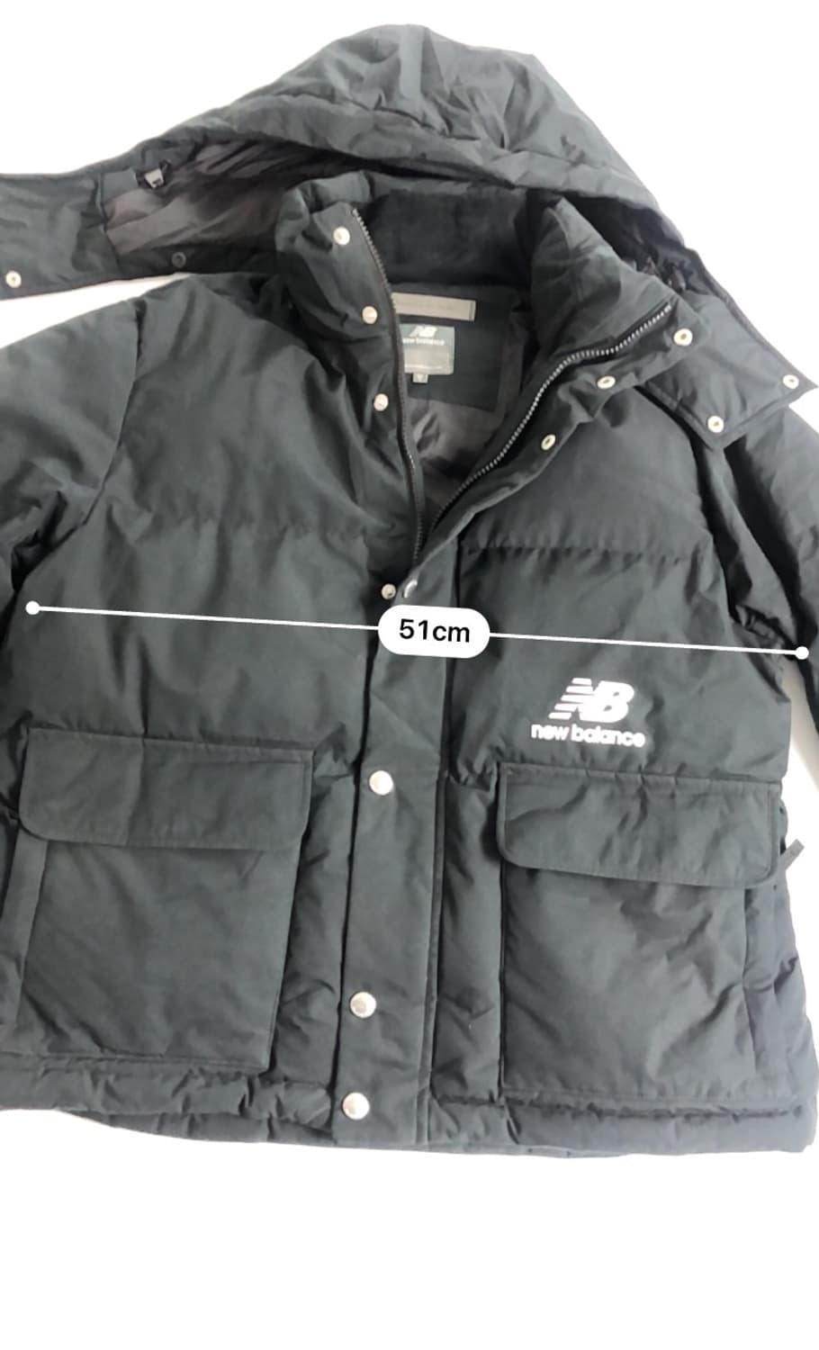 뉴발란스 구스다운 숏패딩 s 상품이미지8