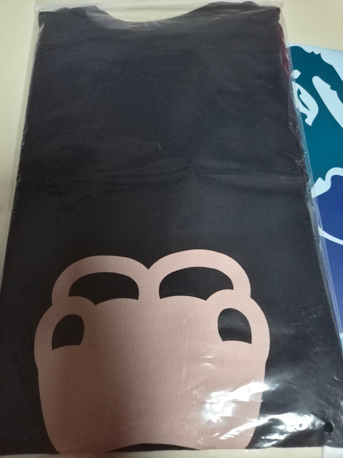 베이프 정품 여성용 S 컬러 데님 빅 베이비 마일로 티 상품이미지3