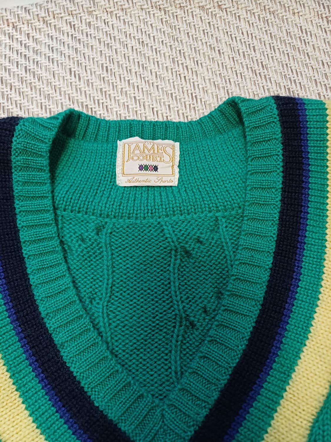 [Japan Vintage] 90's JAMES COURT 틸든 케이블 상품이미지3