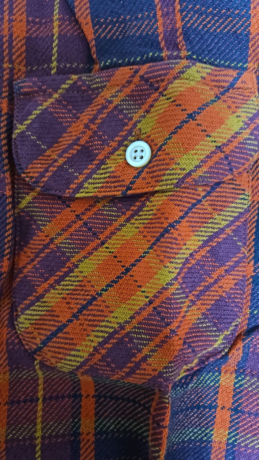 리바이스 LVC 1950's 숏혼 플란넬 셔츠 멀티 S 상품이미지7