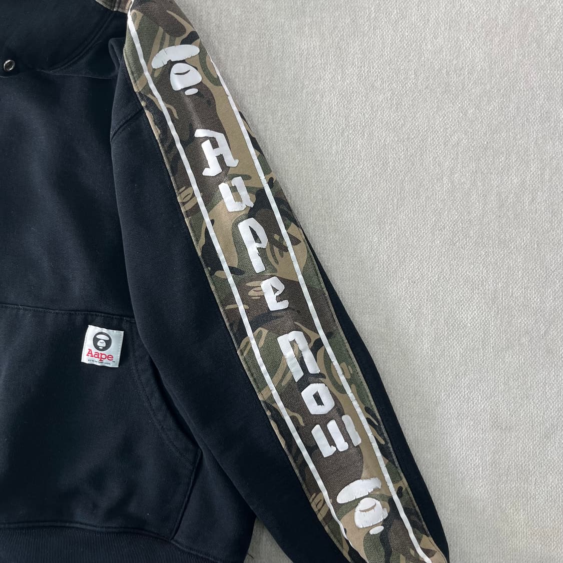 95 Aape 베이프 사이드라인 카모 후드티 상품이미지6