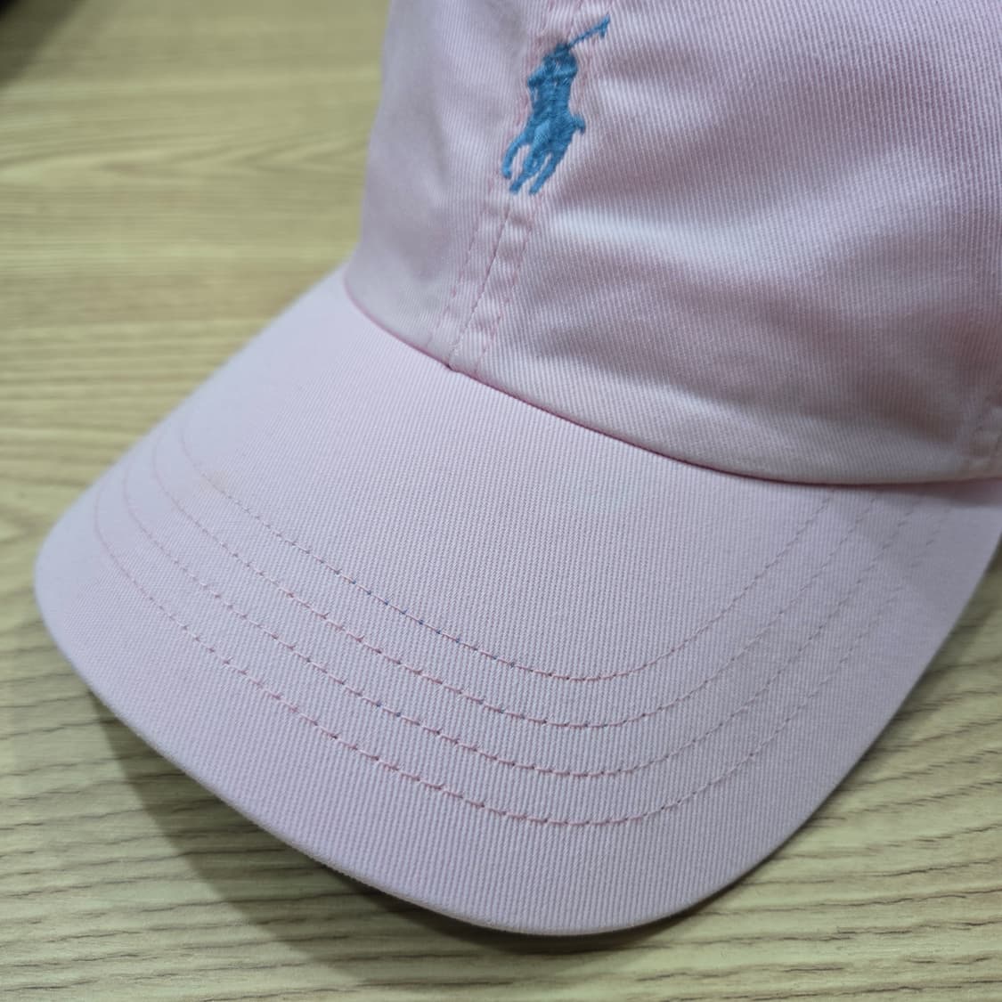 OS 폴로랄프로렌 구형 가죽끈 볼캡 핑크 타이완산 상품이미지7