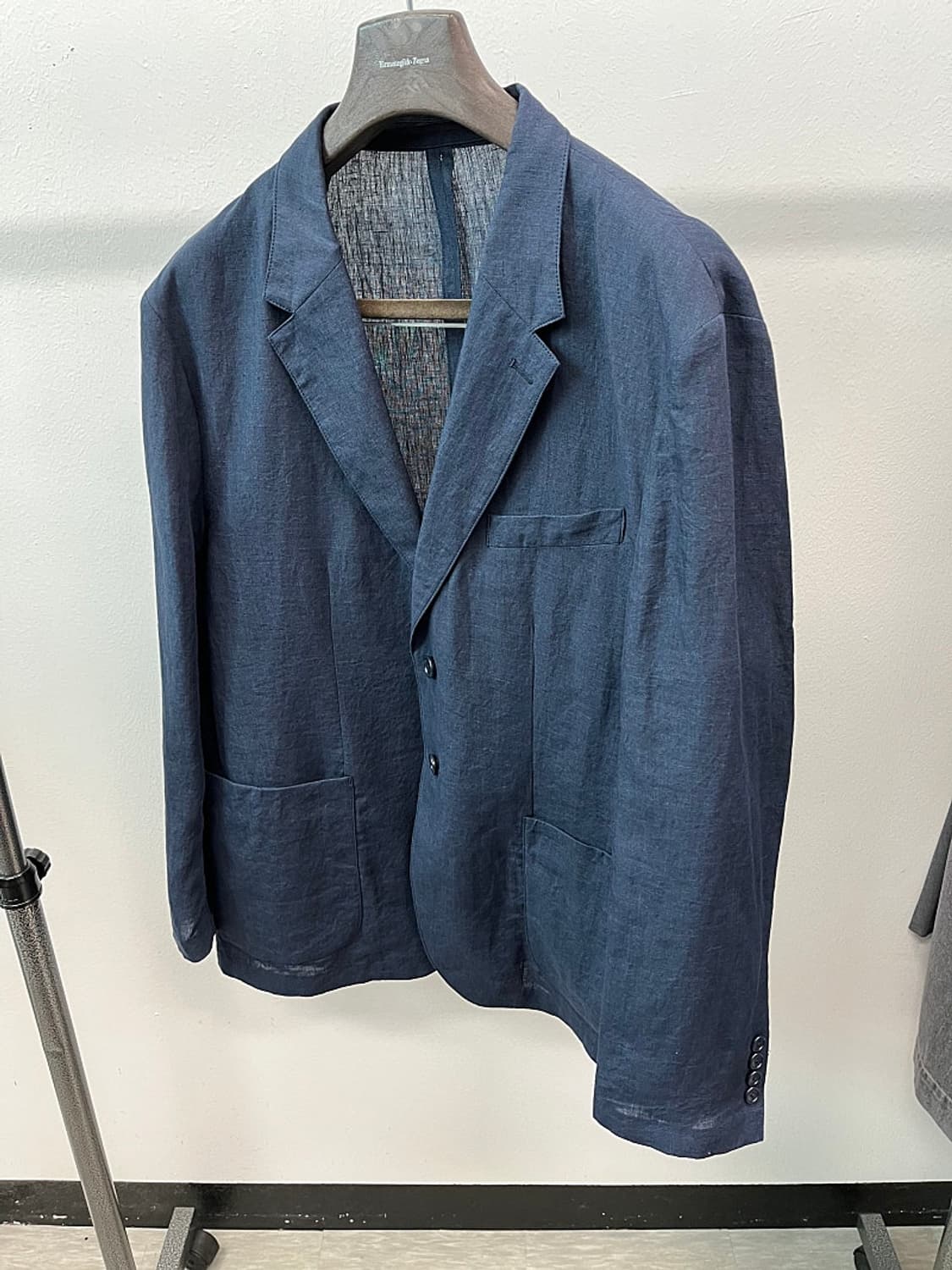 115) 빈폴 네이비 린넨자켓  상품이미지1