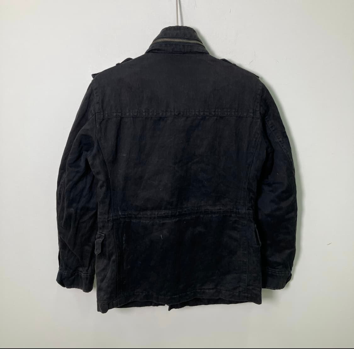 닐바렛 블랙 M-65 필드 자켓 상품이미지2