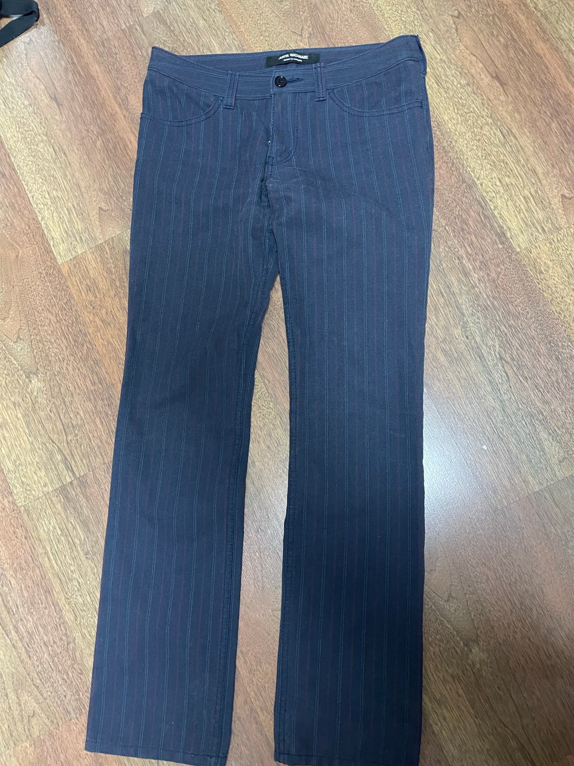 Junya watanabe ad2003 stripe cotten pant 상품이미지1