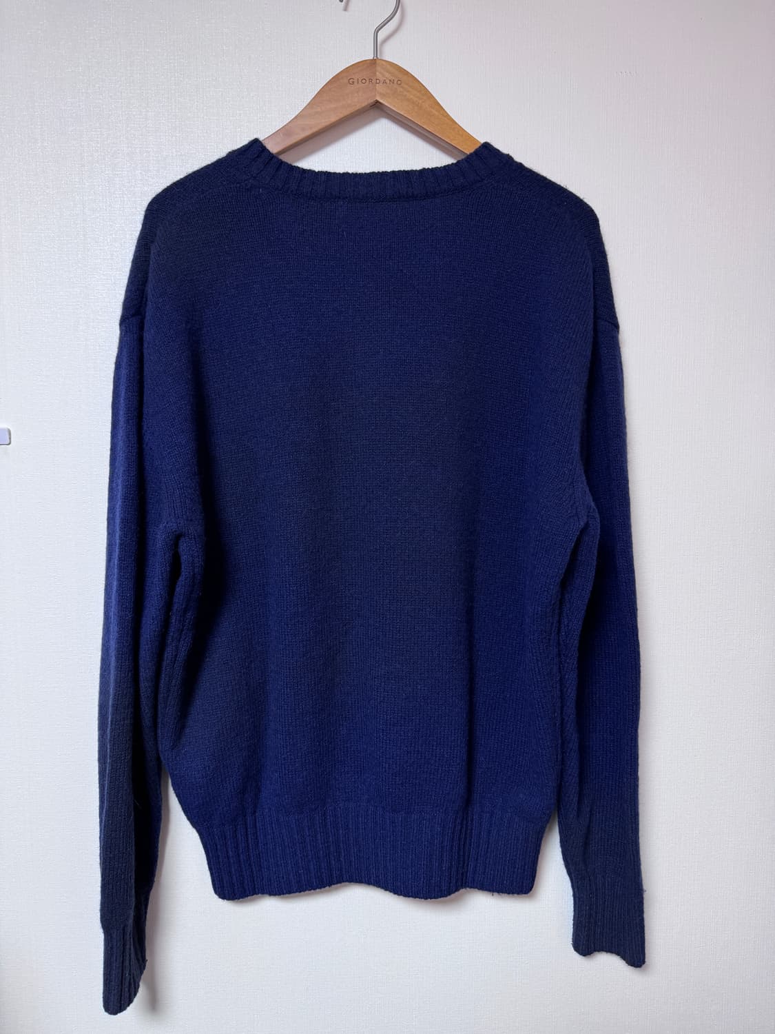 에드워드맥스 E-NOAH 베이비알파카 브이넥 오버핏 니트 XL 상품이미지2