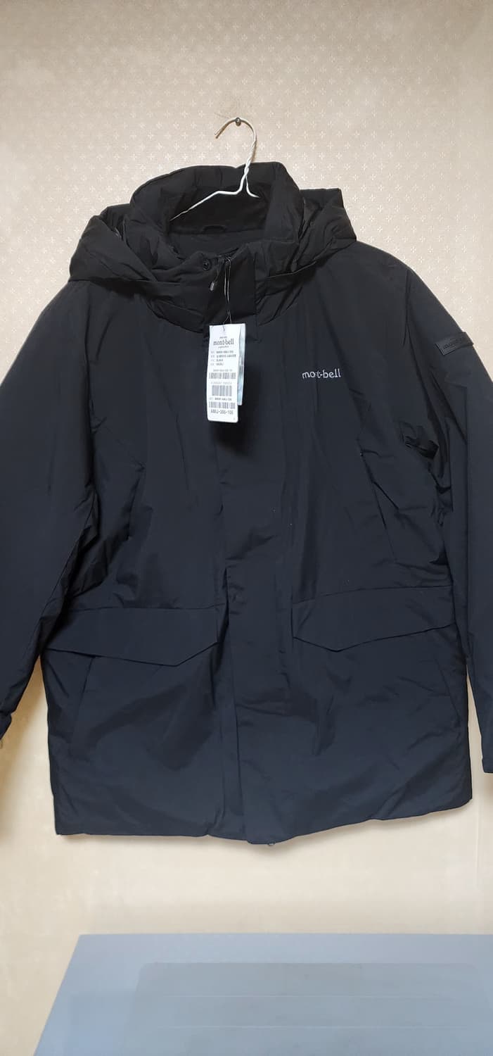 몽벨 남성 혜비패딩파카 점퍼xl (새상품) 블랙색상 상품이미지2