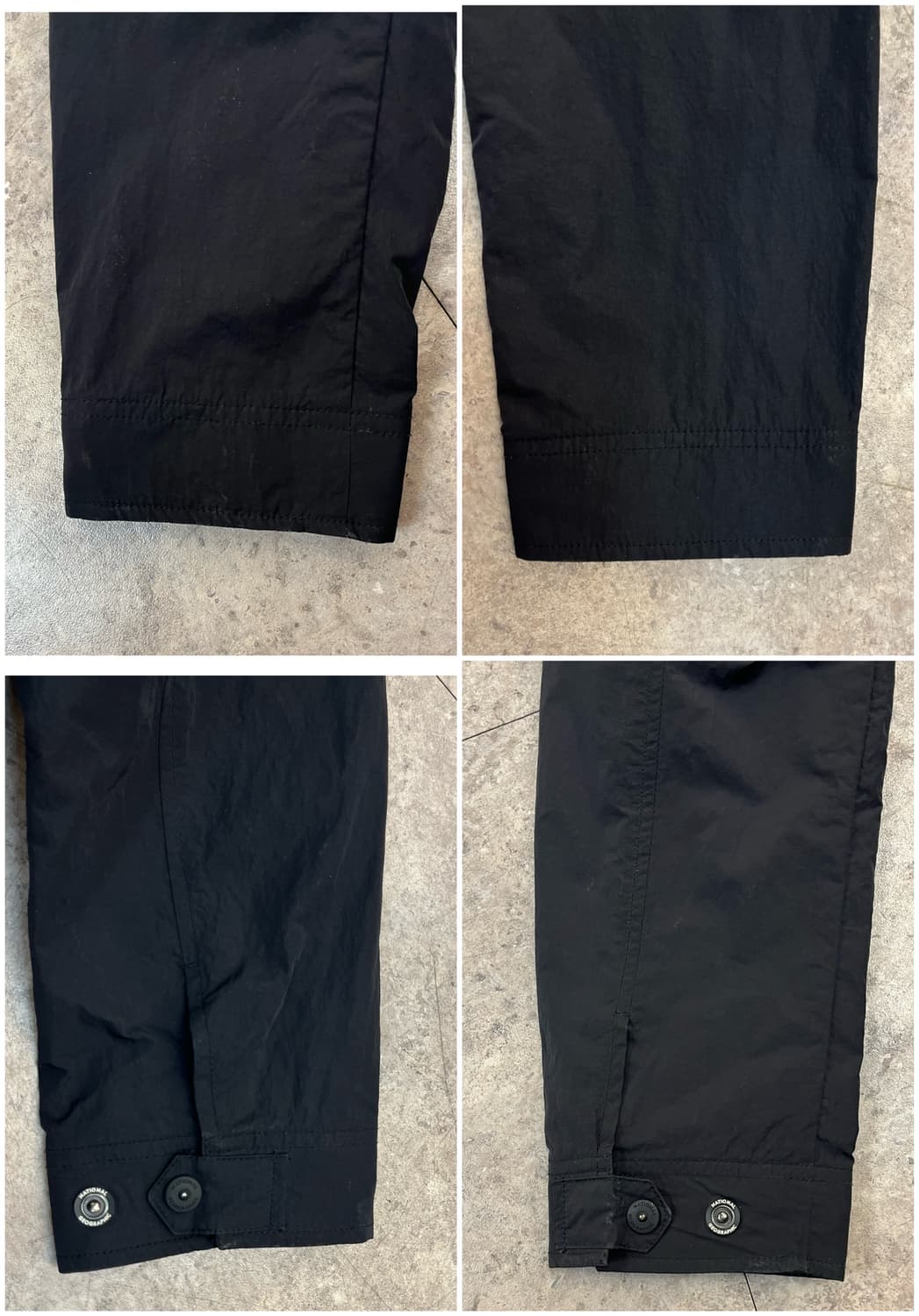 지오내셔널그래픽 바람막이 자켓 블랙 XL  #csz3427  상품이미지10