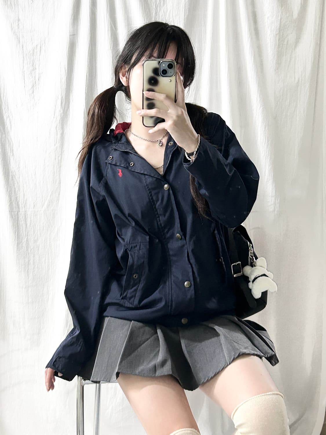 폴로 레드포니 네이비 바람막이 상품이미지1