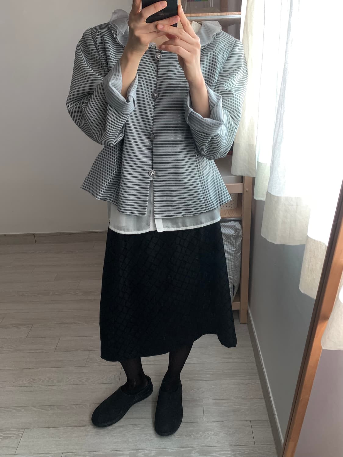 silk puff jacket 상품이미지8