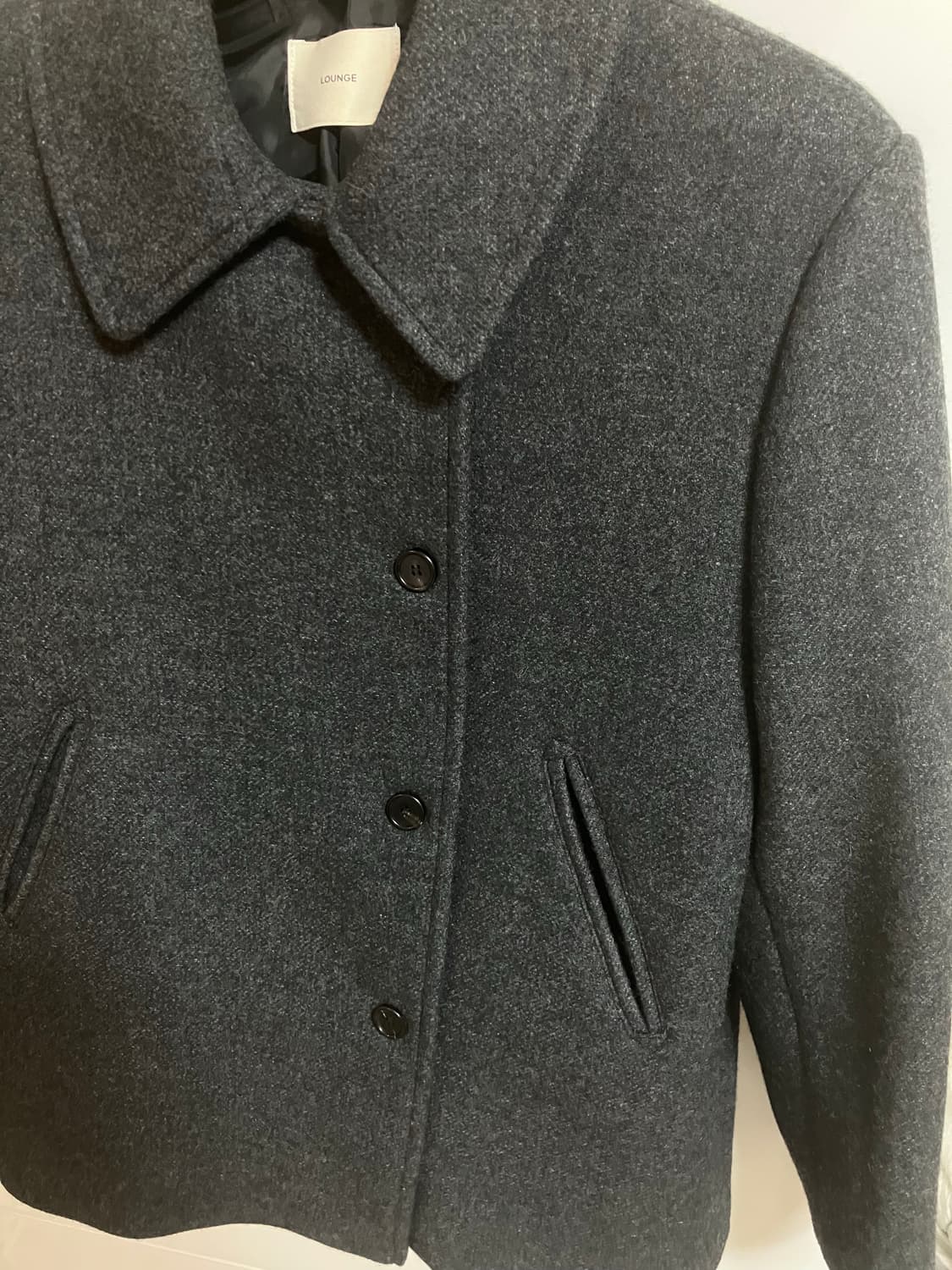 에프터먼데이 피코트 차콜 상품이미지3