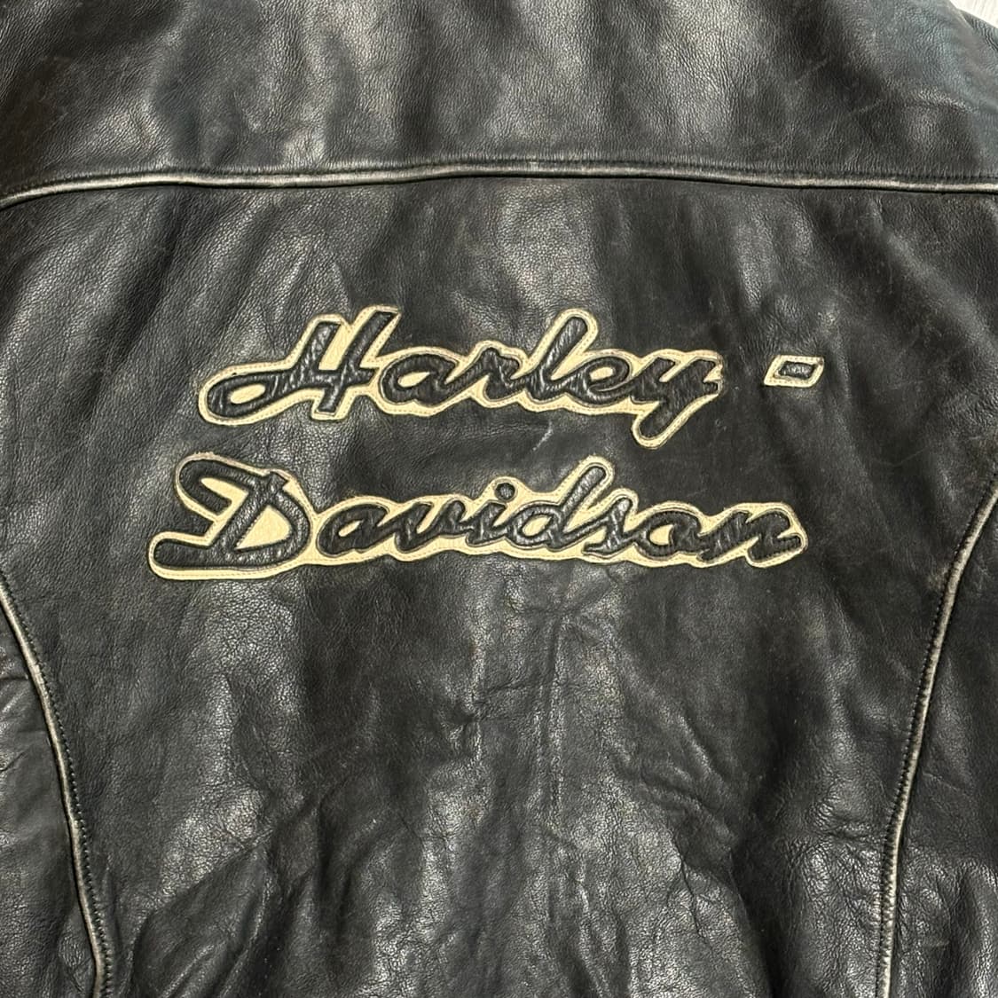 90s 할리 데이비슨 레더 자켓 상품이미지6