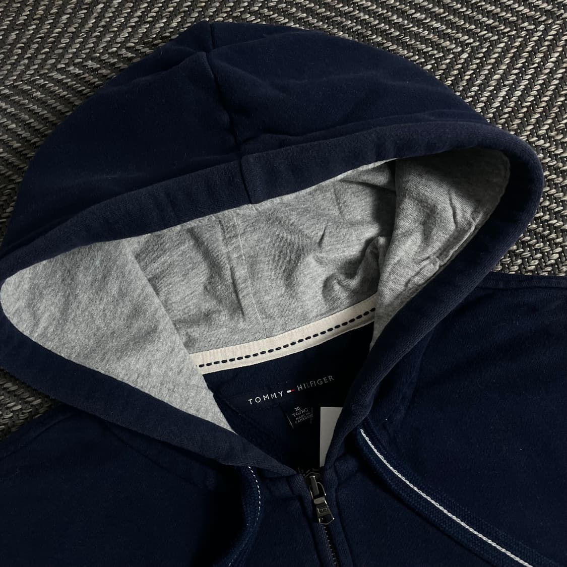 타미힐피거 빅로고 올드스쿨 기모 후드집업y 3513 상품이미지5