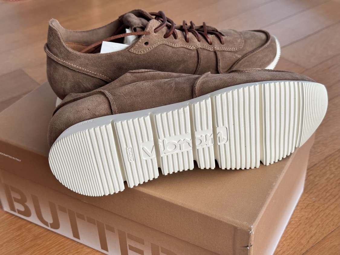 부테로 카레라 브라운 스웨이드 40 새제품 상품이미지4