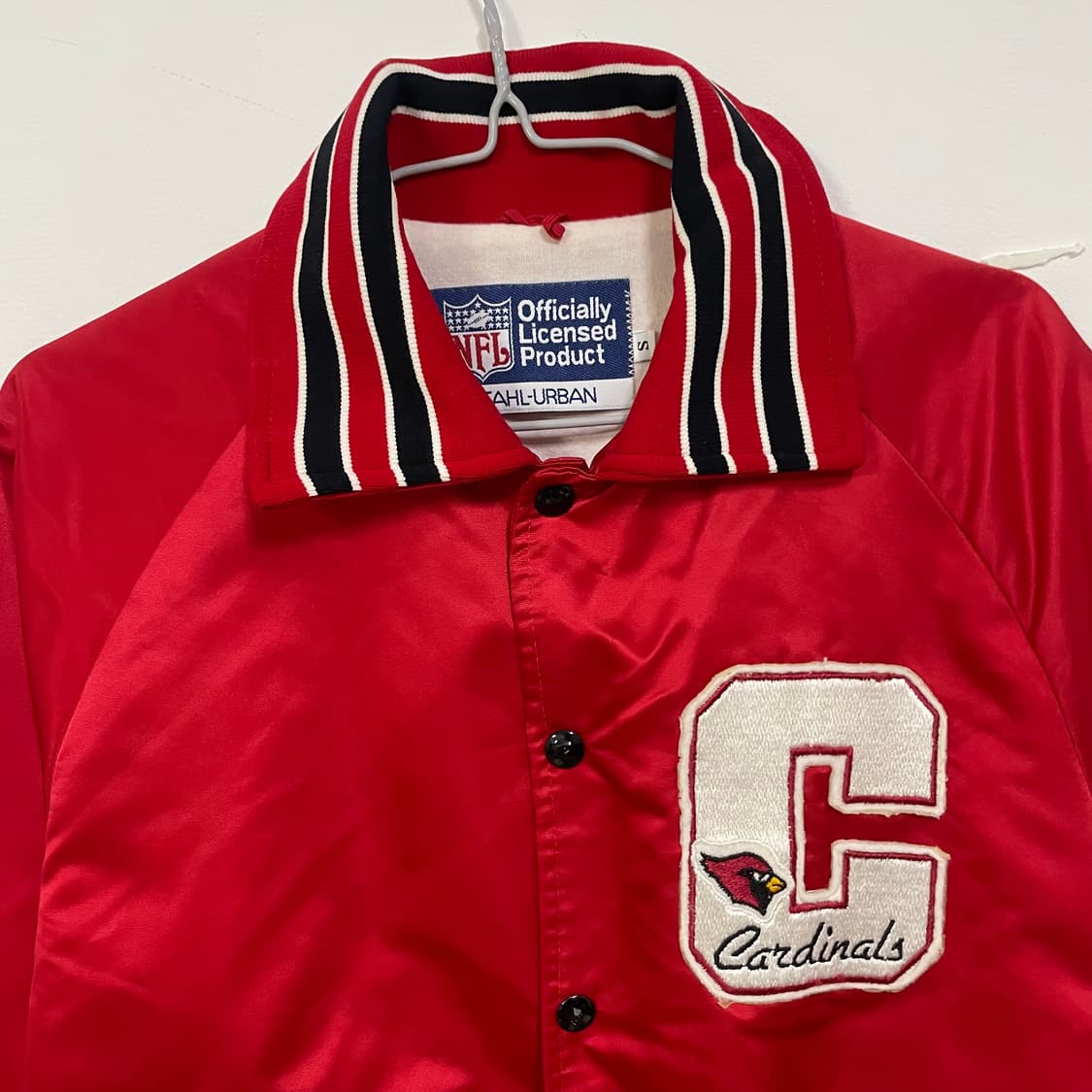 NFL Cardinals Cardinals 레드 야구 점퍼 상품이미지3