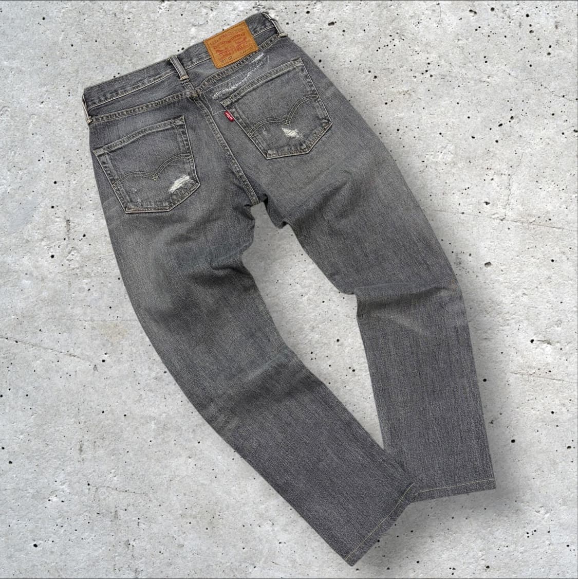 [28x32] 리바이스 501 CT 데님 빈티지 워싱진 팬츠 C481 상품이미지1