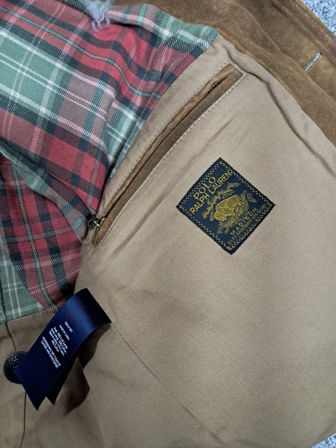 폴로 스웨이드 헌팅자켓 상품이미지10