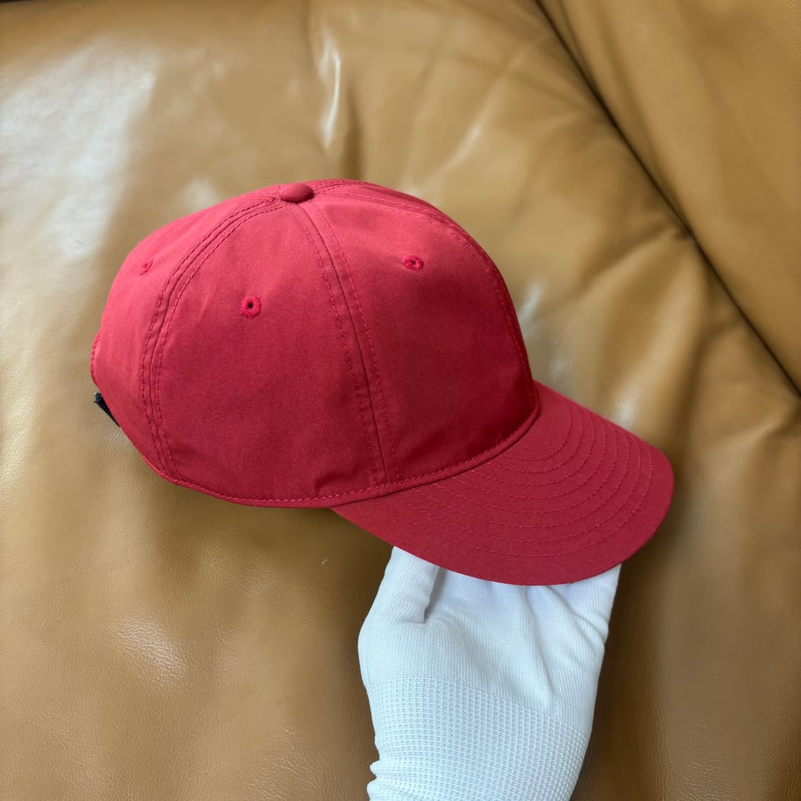 나나미카 노스페이스 퍼플라벨 6패널 볼캡 모자 고어텍스 인피니움 레드 상품이미지3