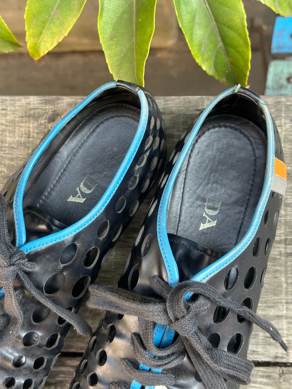 Prada Vintage Lightning Cut-Out Sneakers 상품이미지6