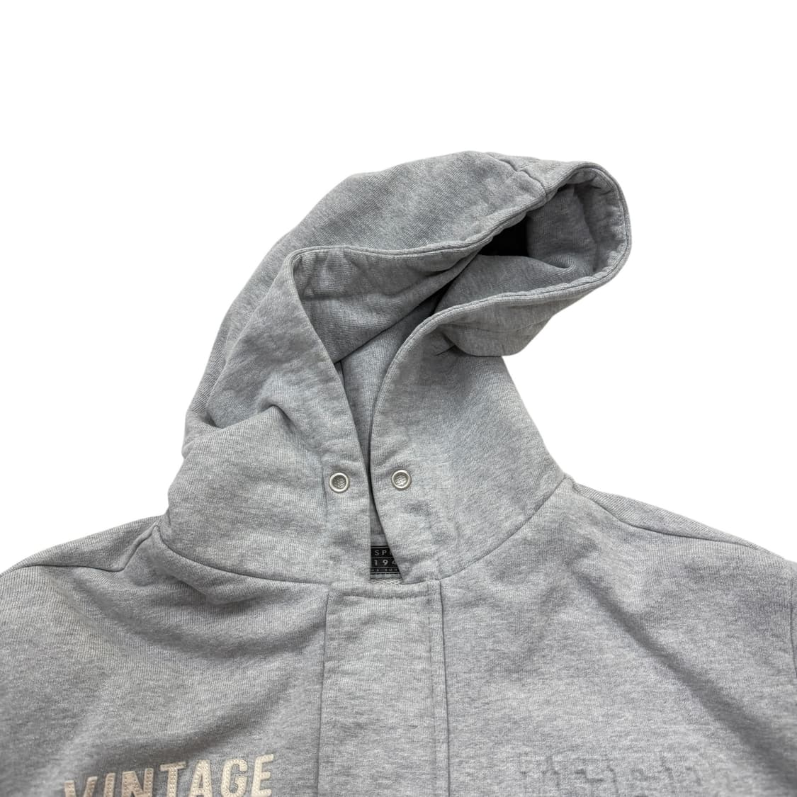 지프 빈티지 Y2K 패치 후드집업 자켓 그레이 S 상품이미지6